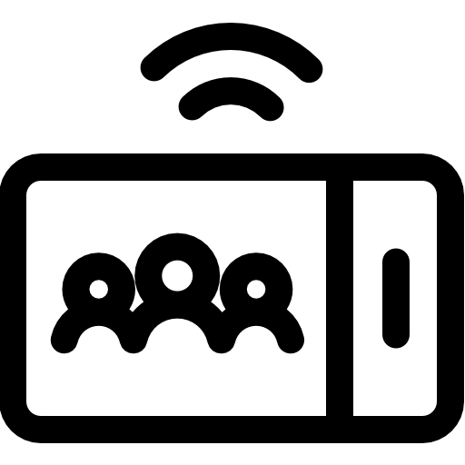 チャットグループ Basic Rounded Lineal icon