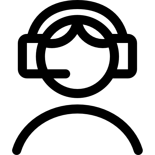 centrum telefoniczne Basic Rounded Lineal ikona