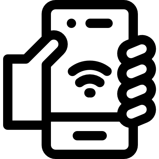 スマートフォン Basic Rounded Lineal icon