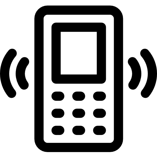 핸드폰 Basic Rounded Lineal icon