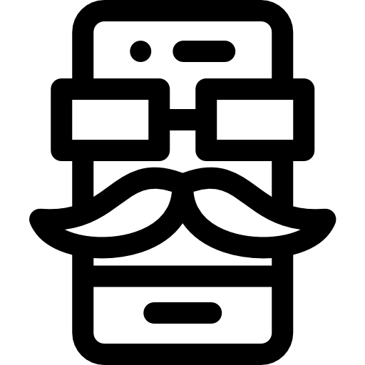 변장 Basic Rounded Lineal icon