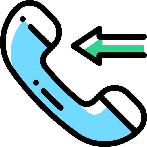 telefon Detailed Rounded Color Omission icon
