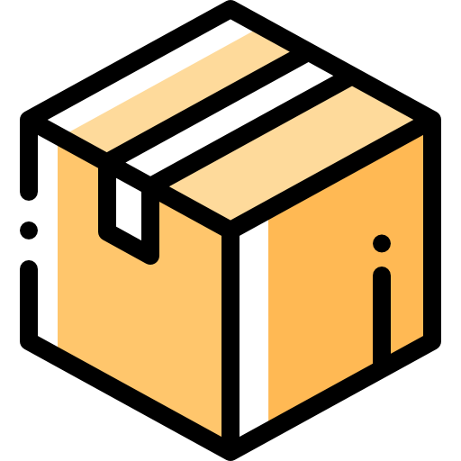 Box Detailed Rounded Color Omission icon