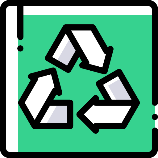 リサイクル Detailed Rounded Color Omission icon
