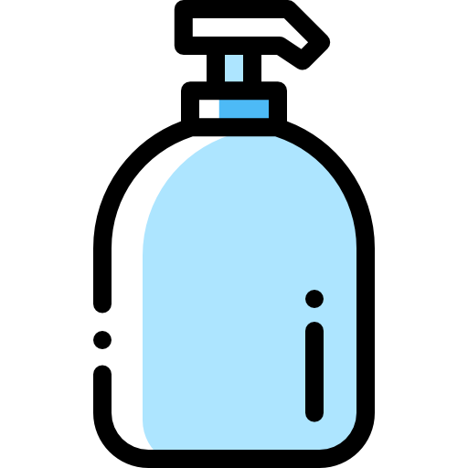 Bottle Detailed Rounded Color Omission icon