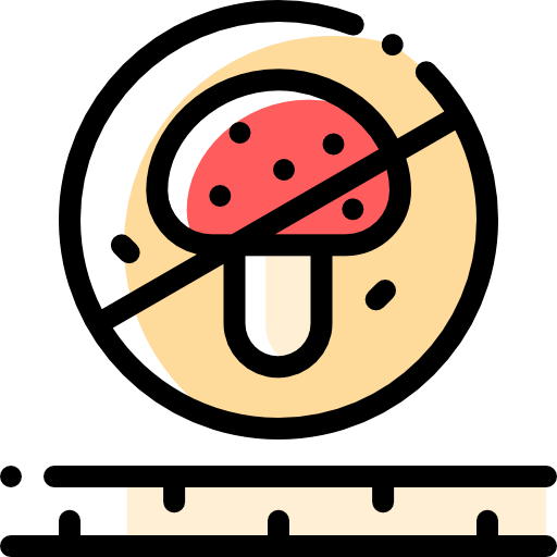 Fungi Detailed Rounded Color Omission icon
