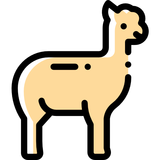 Alpaca Detailed Rounded Color Omission icon