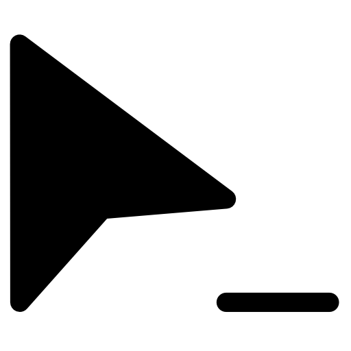 마이너스 Basic Rounded Filled icon