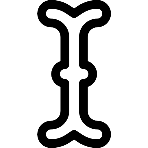 texto Basic Rounded Lineal icono