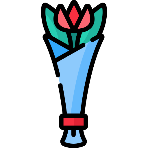 blumenstrauß Special Lineal color icon