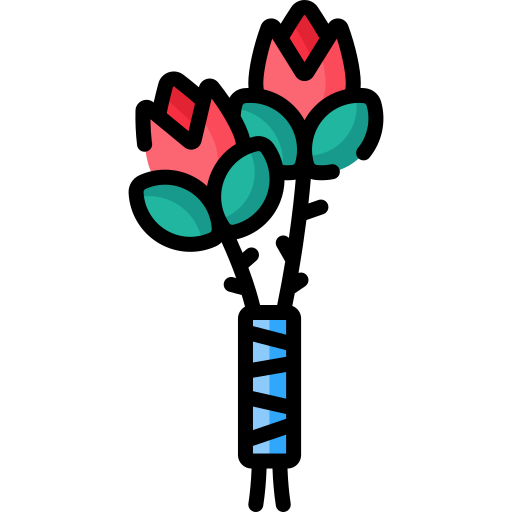 blumenstrauß Special Lineal color icon