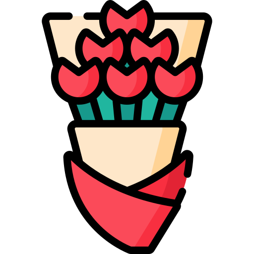 bukiet kwiatów Special Lineal color ikona