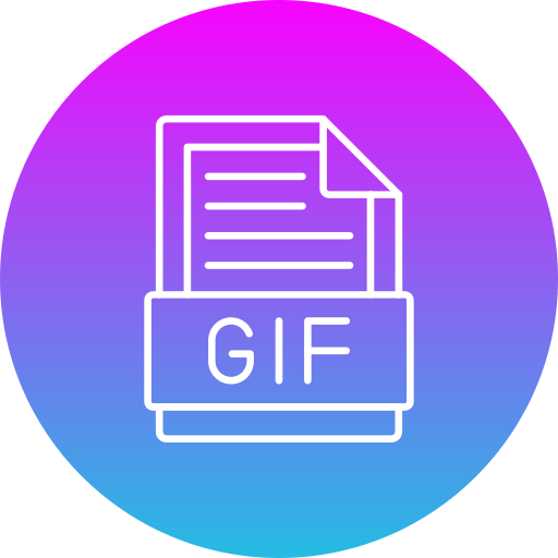 Gif Generic gradient fill icon