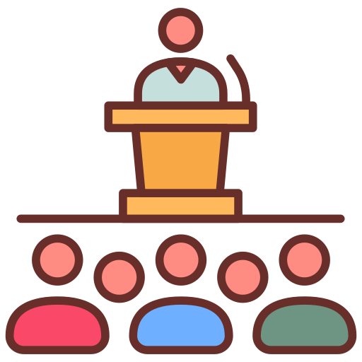 회의 Generic color lineal-color icon