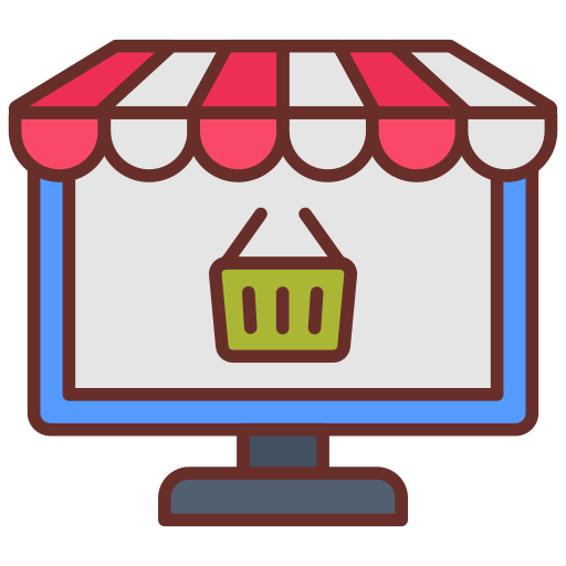 online shop Generic color lineal-color icon