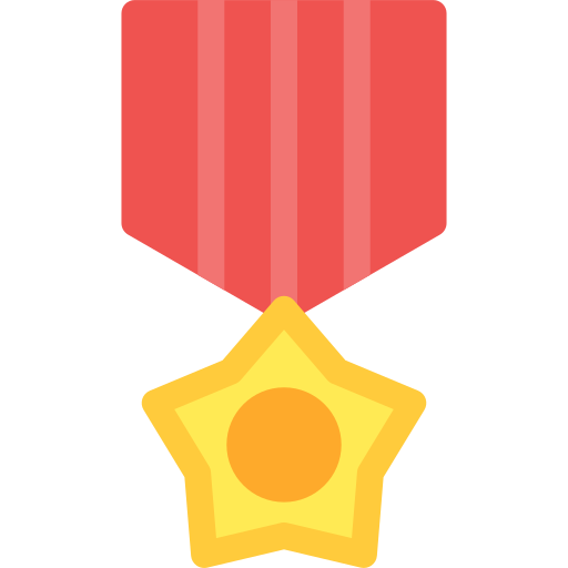 medal Generic color fill ikona