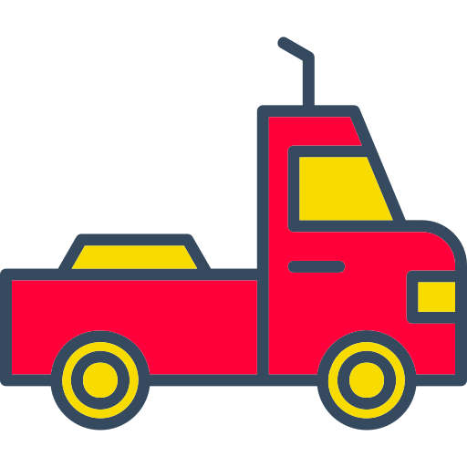 大型トラック Generic color lineal-color icon