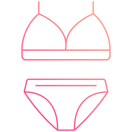 bikini Generic gradient outline icon