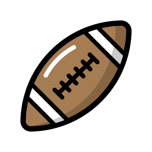 american football Generic color lineal-color icon