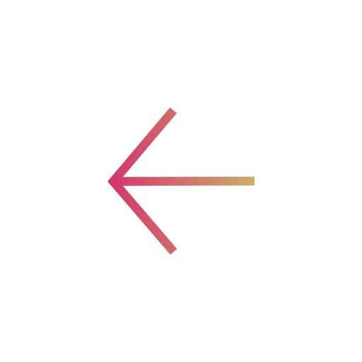 flecha izquierda Generic gradient outline icono