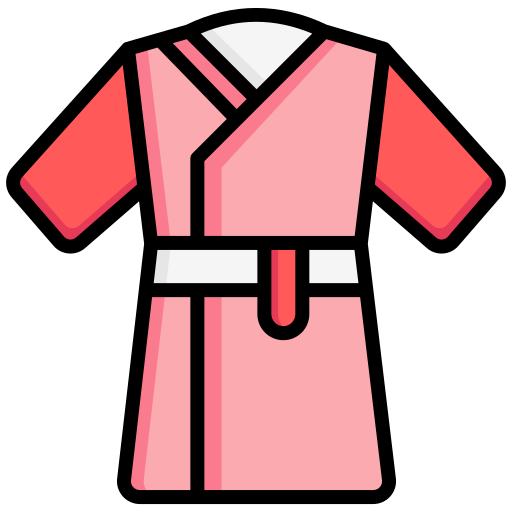 kimono Generic color lineal-color icoon