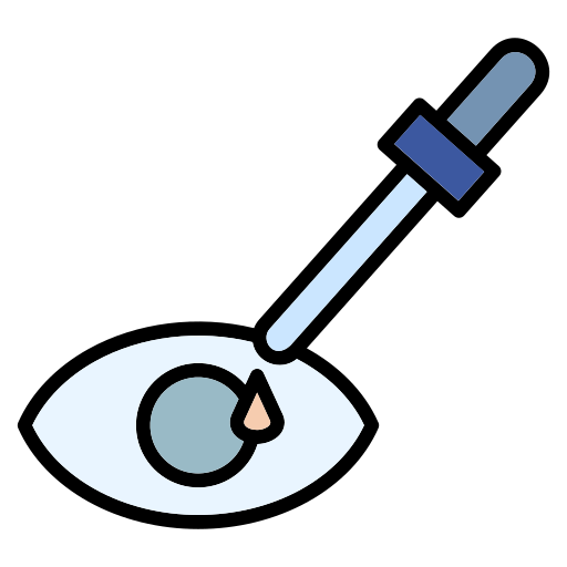 Eyedrops Generic color lineal-color icon