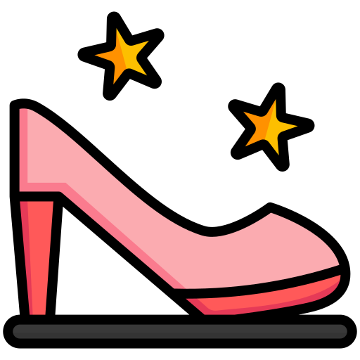 Высокие каблуки Generic color lineal-color иконка