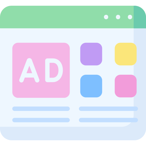 Landing page Special Flat icon