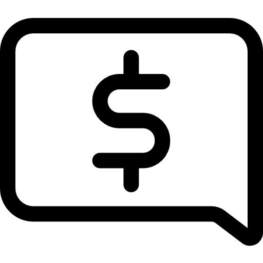 말풍선 Basic Rounded Lineal icon
