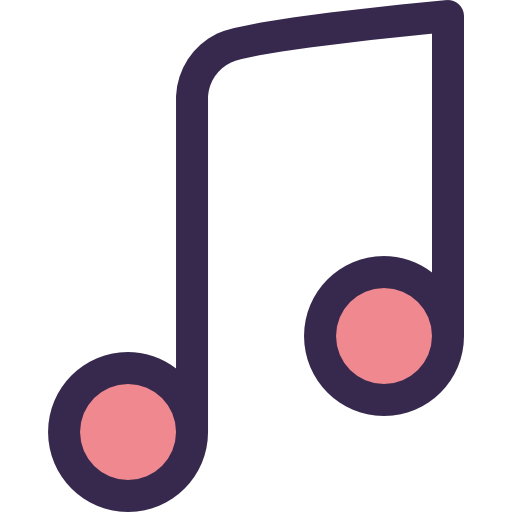 Music note Justicon Lineal Color icon