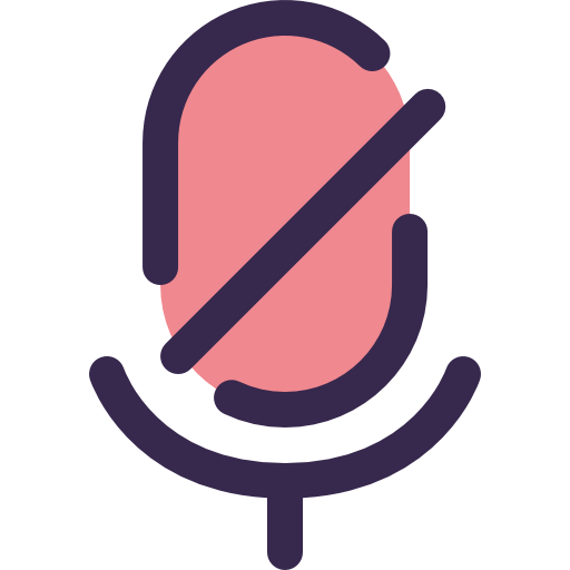 micrófono Justicon Lineal Color icono