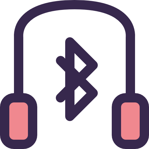 Headphones Justicon Lineal Color icon