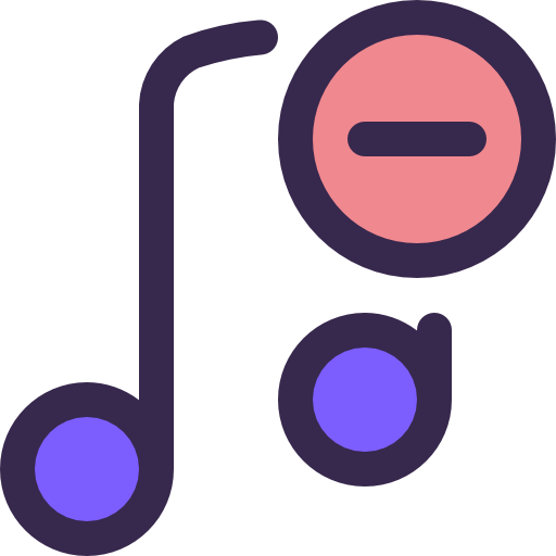 音楽 Justicon Lineal Color icon