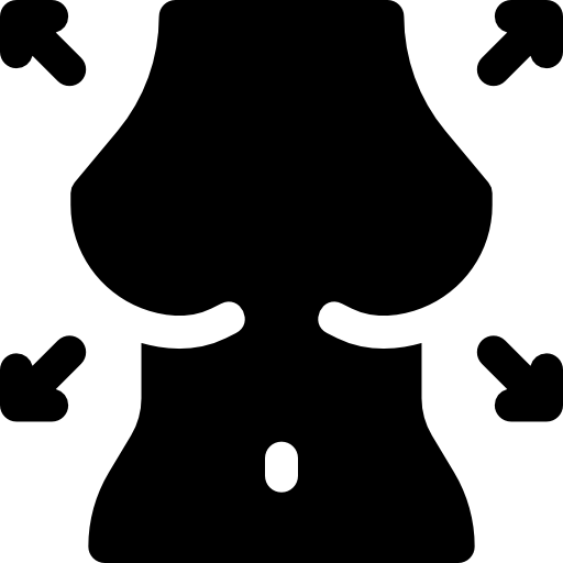 piersi Basic Rounded Filled ikona