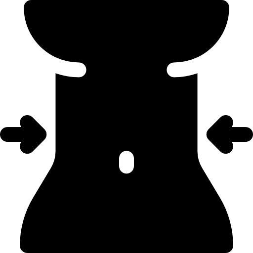 liposuccion Basic Rounded Filled icono