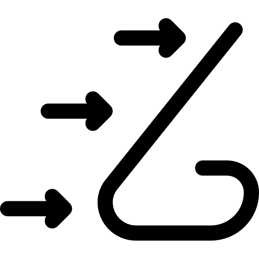 nariz Basic Rounded Lineal icono