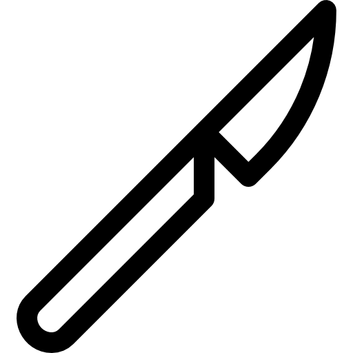 bisturi Basic Rounded Lineal icona