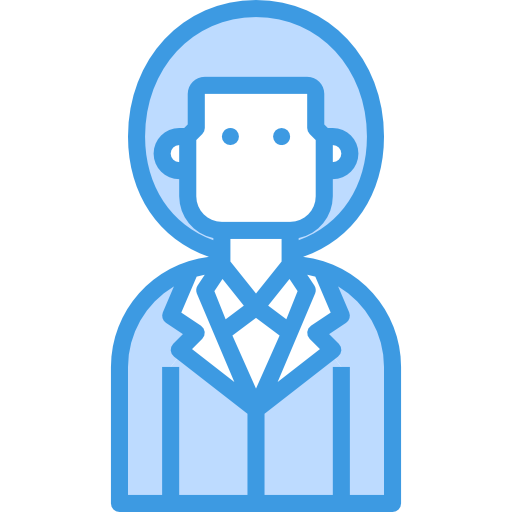 Businessman itim2101 Blue icon