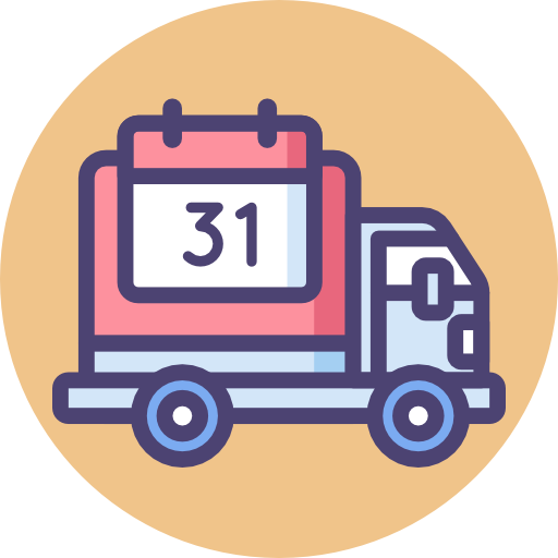 Delivery Scheduled Flaticons.com Flat icon