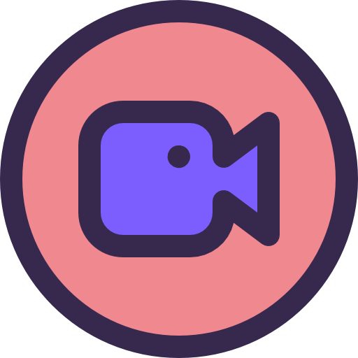 video Justicon Lineal Color icon