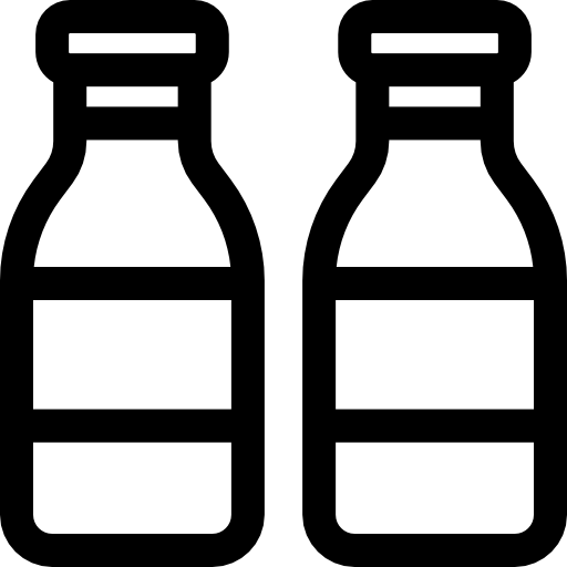 우유 Basic Rounded Lineal icon