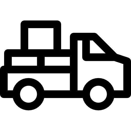Пикап Basic Rounded Lineal иконка
