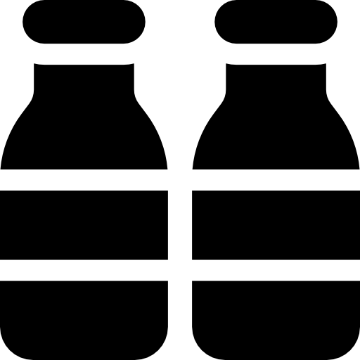 leche Basic Rounded Filled icono