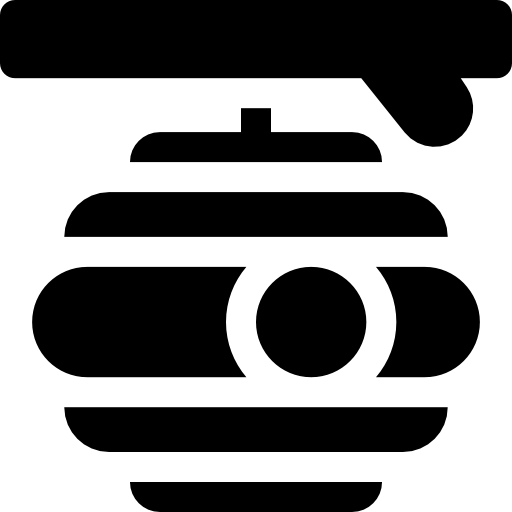colmena Basic Rounded Filled icono