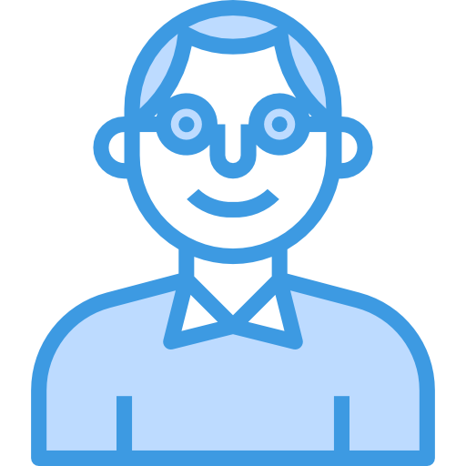 학생 itim2101 Blue icon