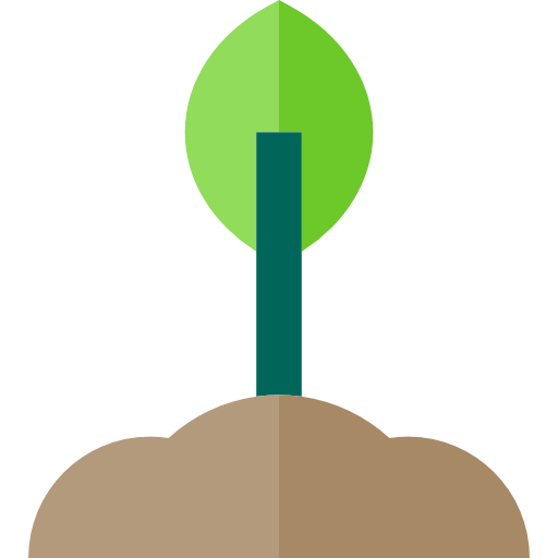 crecimiento Basic Straight Flat icono