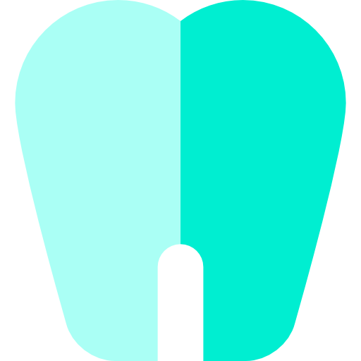tandarts Basic Straight Flat icoon