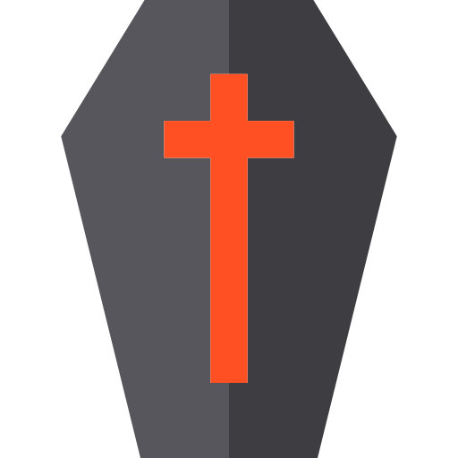 棺 Basic Straight Flat icon