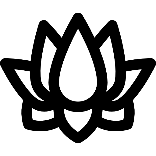 Lotus Curved Lineal icon