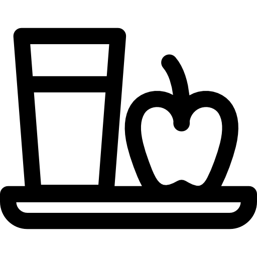 dieta Curved Lineal ikona